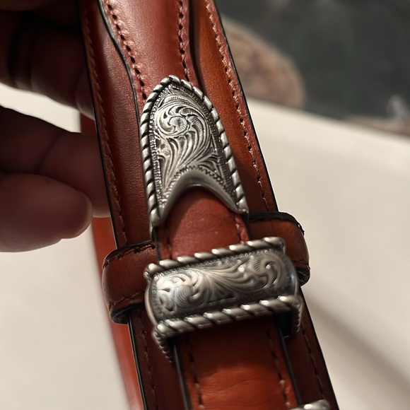Rare Vintage 1966 Genuine Leather Belt! New! - Picture 8 of 11